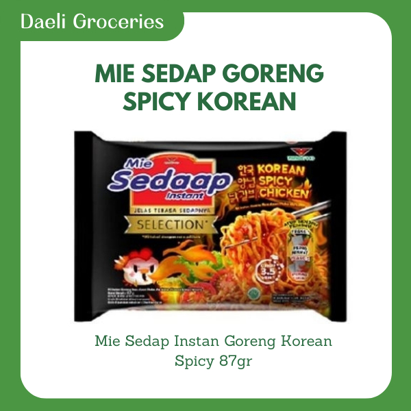 

SEDAP MIE INSTAN GORENG KOREAN CPICY