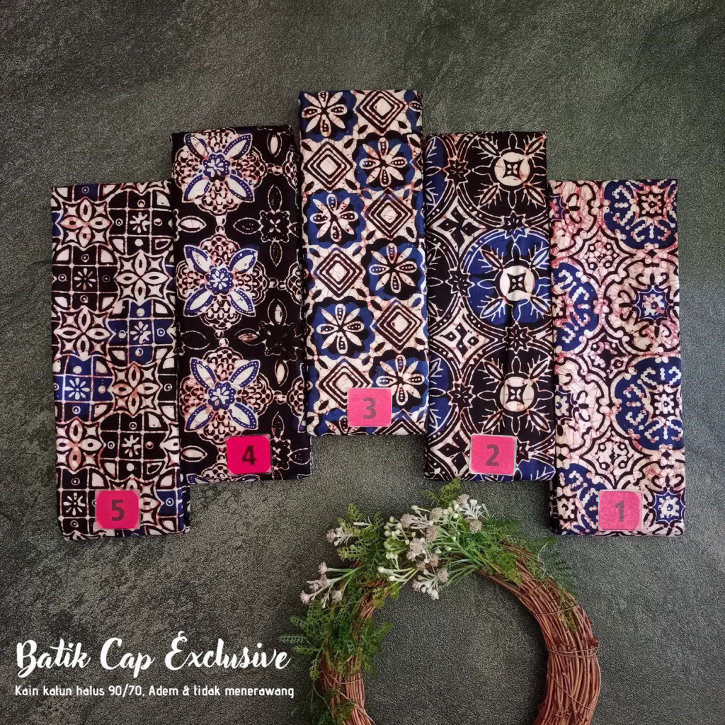 KAIN BATIK CAP KATUN HALUS PREMIUM MOTIF JANDA BOLONG KAIN BATIK MURAH KAIN BATIK METERAN KAIN BATIK