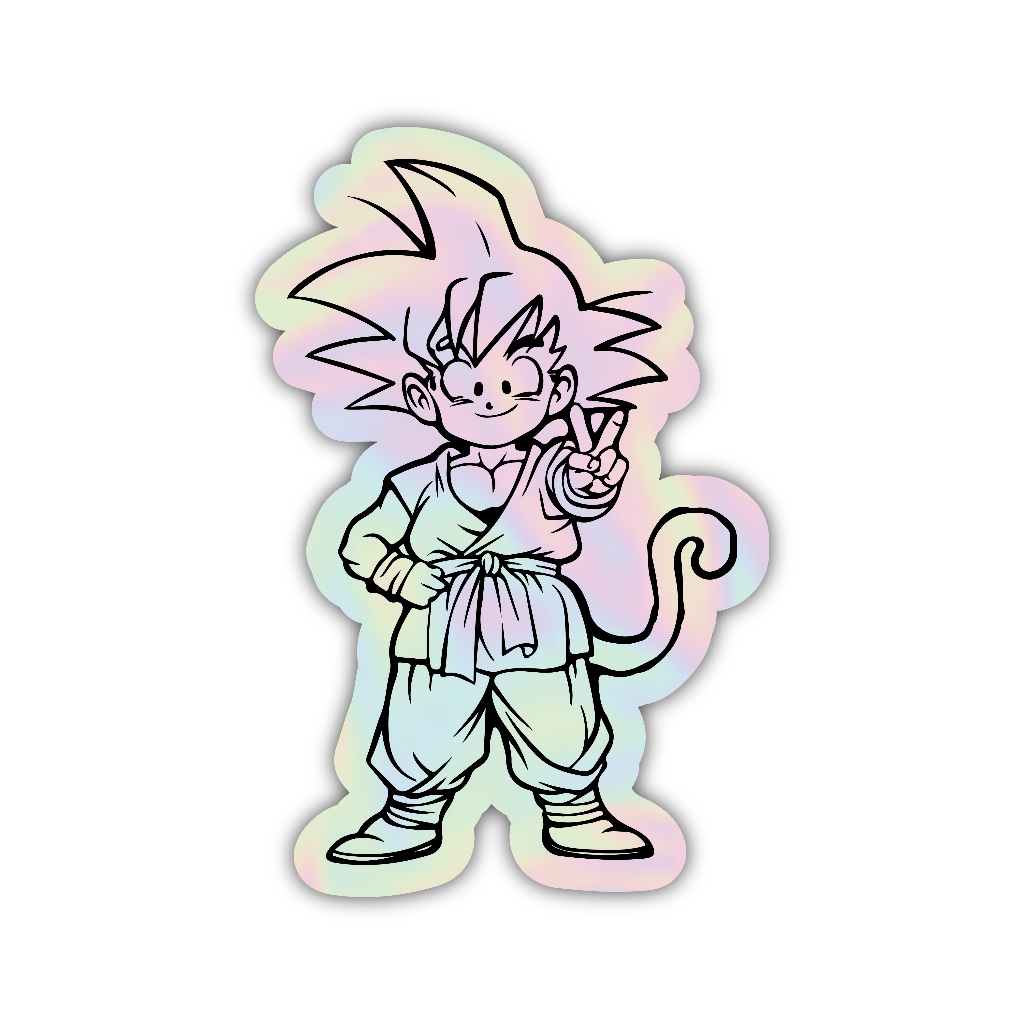 

Z325 sticker dragonball aesthetic, stiker hologram satuan