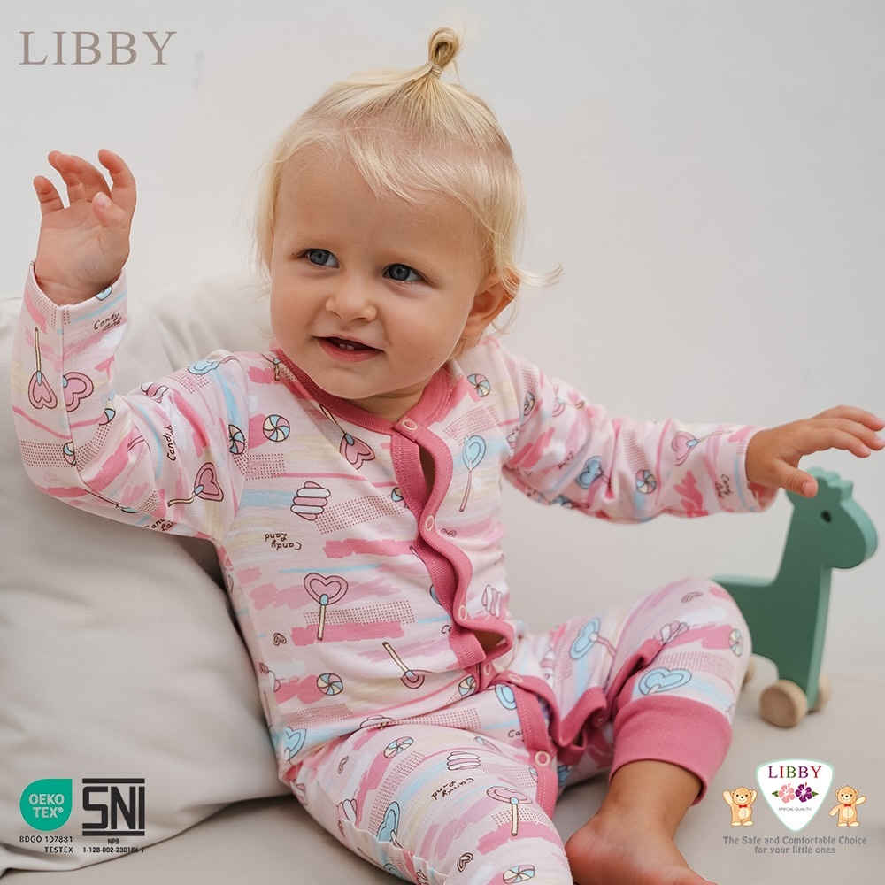 Sleepsuit Libby | Sleepsuit Bayi Libby Baby | Sleepsuit Bayi Laki laki | Sleepsuit Bayi Perempuan | 