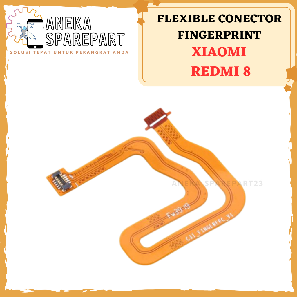 FLEXIBLE KONEKTOR PENGHUBUNG FINGERPRINT REDMI 8 - FLEXIBLE KABEL FINGERPRINT REDMI 8