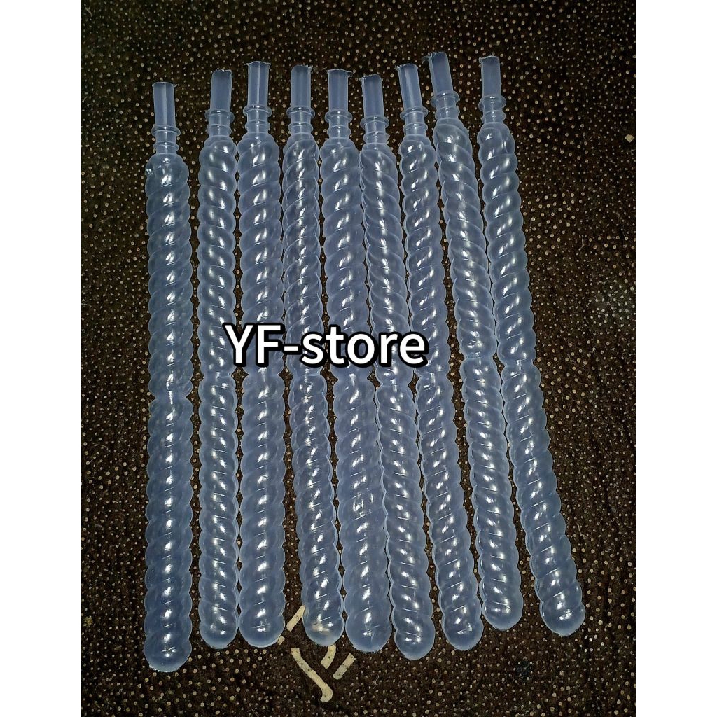 plastik es ulir wadah es ulir isi 100pcs plastik es ulir  100pcs