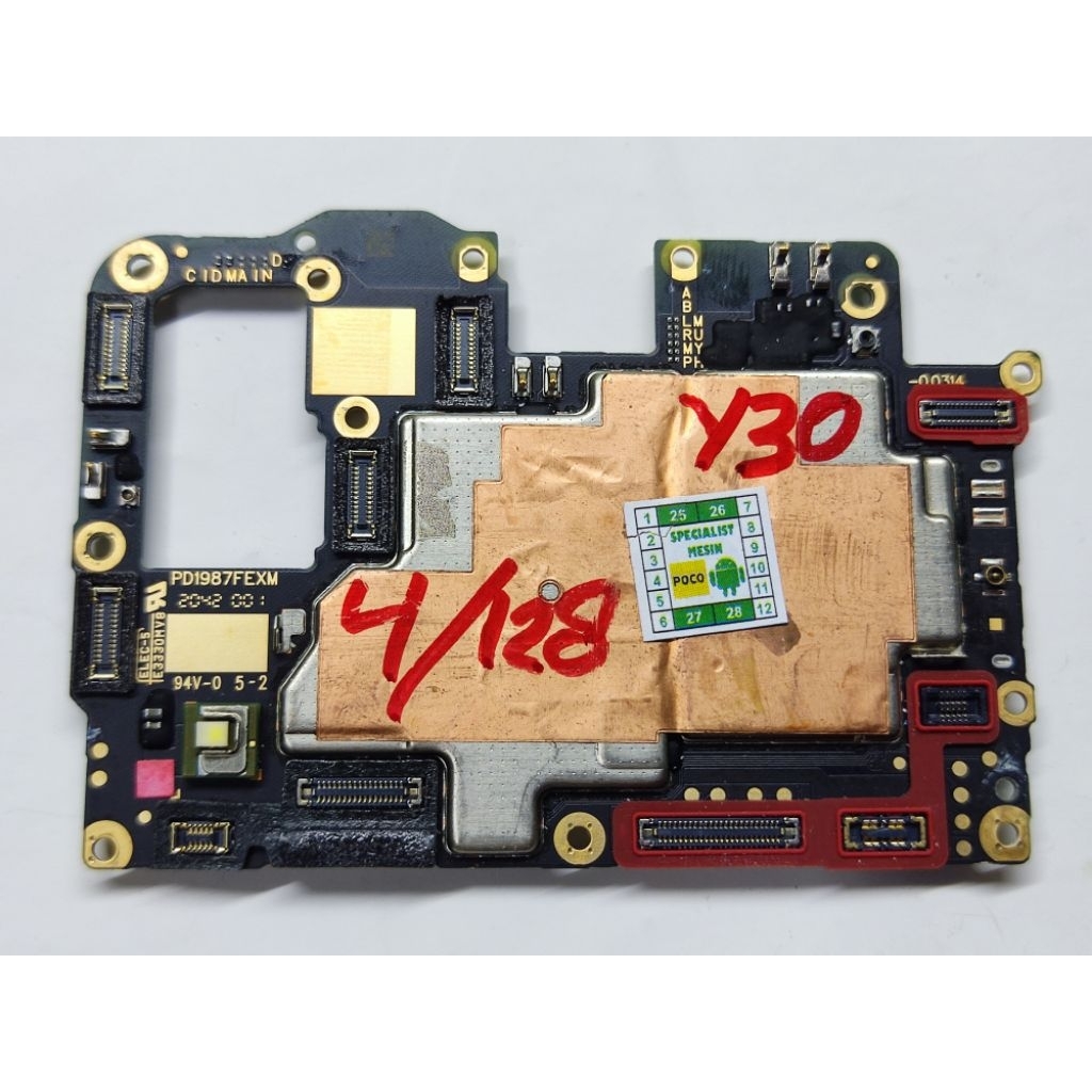 Mesin Vivo Y30 | Y30i & Y50 Normal tanpa Pola dan akun siap rakit & bergaransi