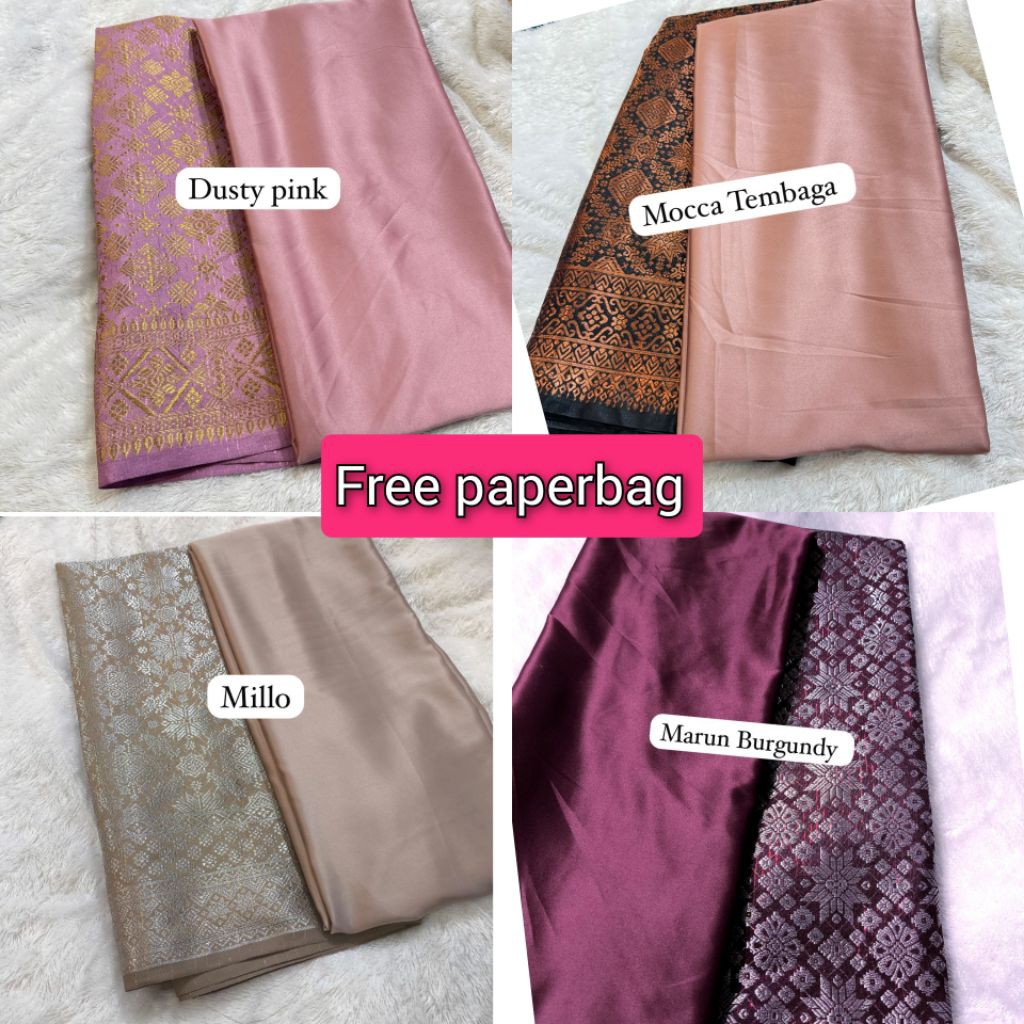 PEKET BRIDESMAID. PAKET SONGKET DAN SILK. PAKET BRIDESMAID MURAH. SET BRIDESMAID // SET SONGKET DAN