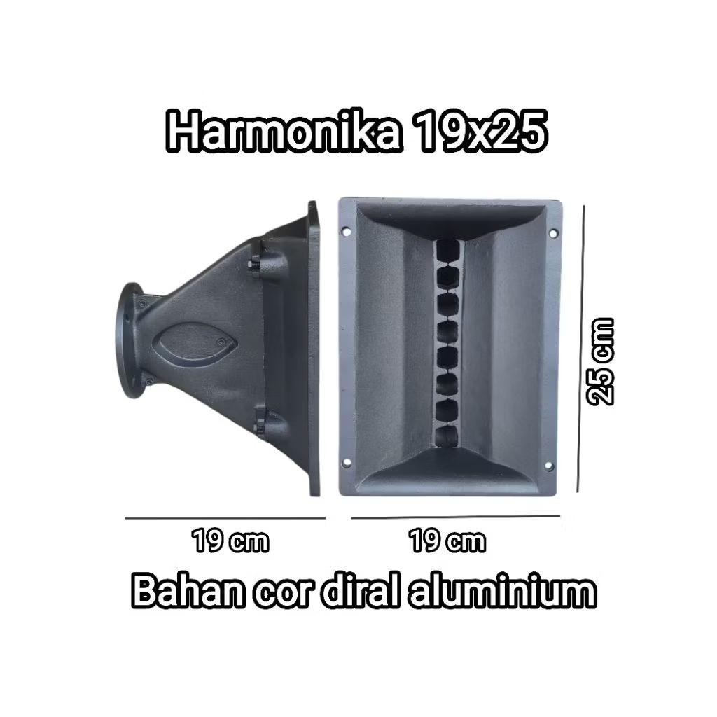 HORN TWETER HARMONIKA CUSTOM 19X25