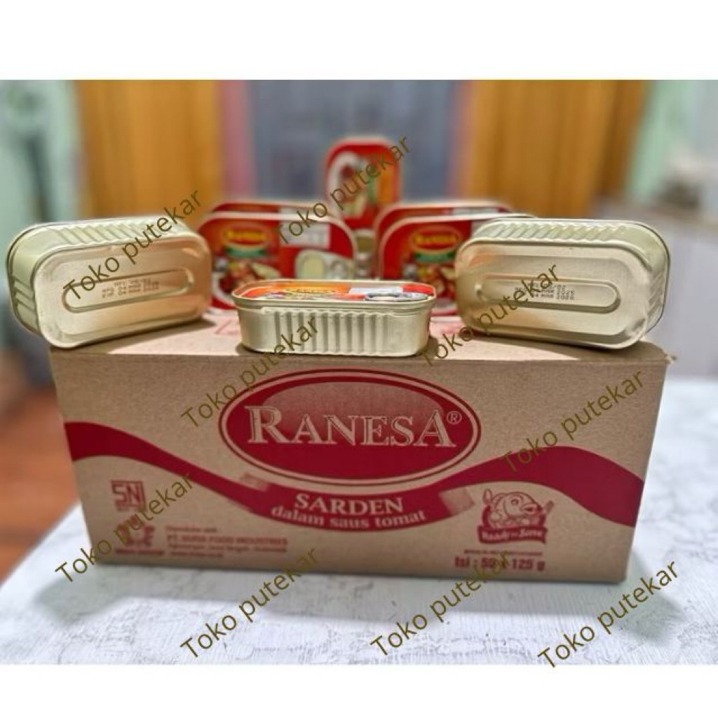 

SARDEN KALENG RANESA 125 gr 1 Karton (isi 50pcs)