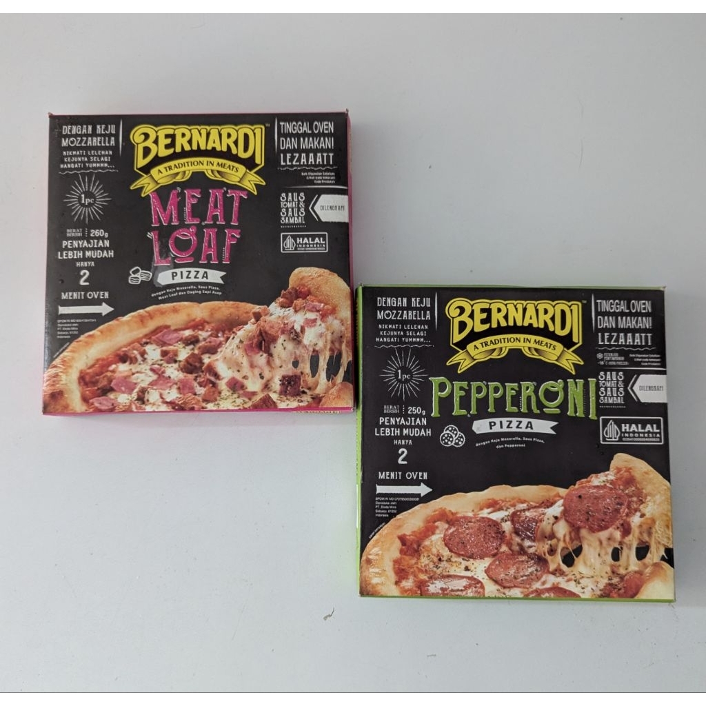 

Bernardi Meat Love & Pepperoni Pizza 260gr