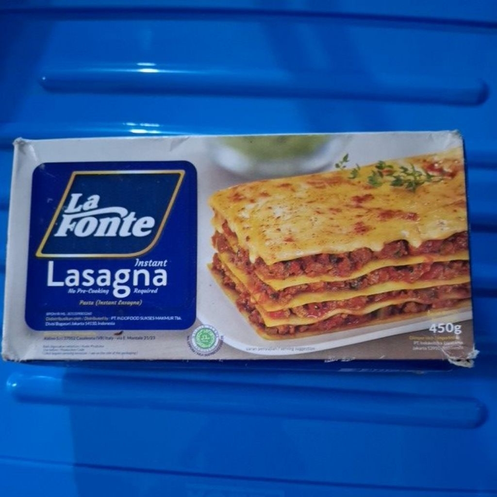 

LA FONTE LASAGNA INSTAN 450GR