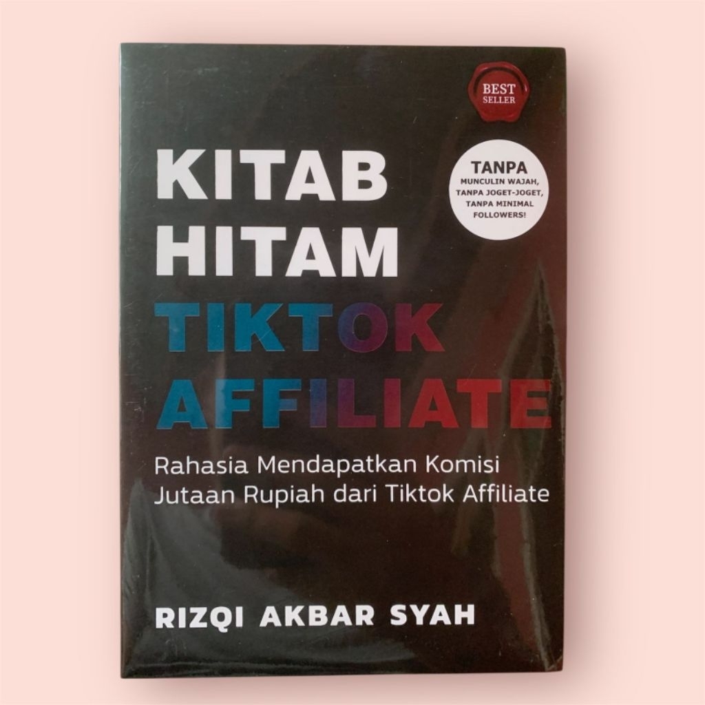 Buku,KITAB HITAM TIKTOK AFFILIATE