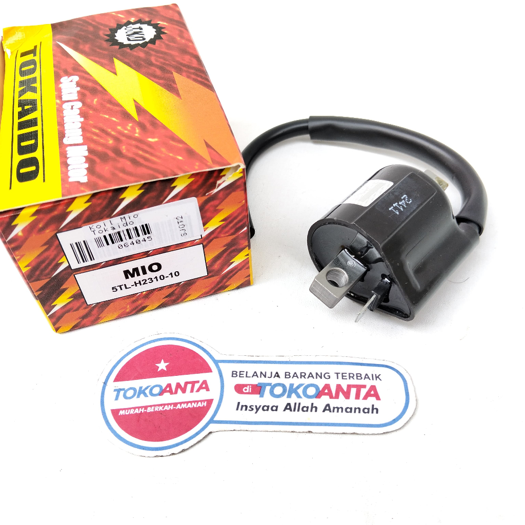 Koil Coil Ignition Pengapian Motor Yamaha Mio Sporty Mio Lama Smile Merk Tokaido