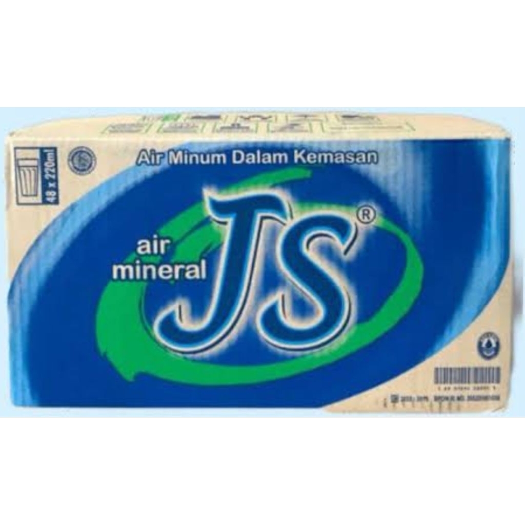 

Air Mineral Gelas JS 48 x 220 ml