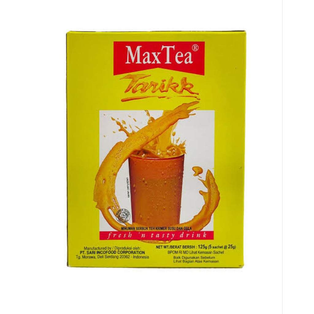 

Max Tea Tarikk 125g (5 sachet x 25g)