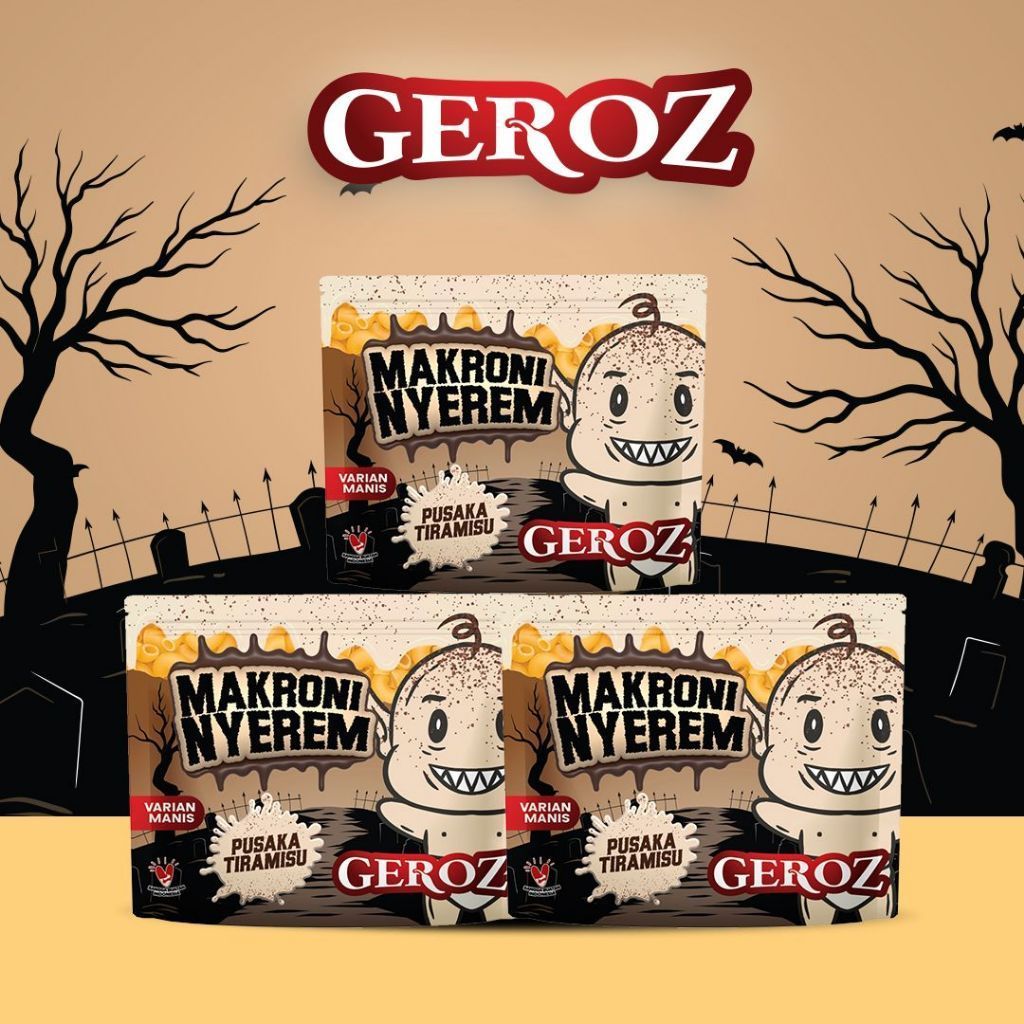 

Geroz - Varian Manis - Makroni Nyerem Rasa Tiramisu isi 3