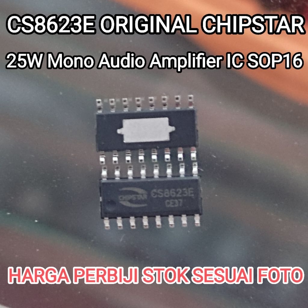 IC CS8623E ORIGINAL CHIPSTAR CS8623 CS 8623 25W Mono class D audio IC