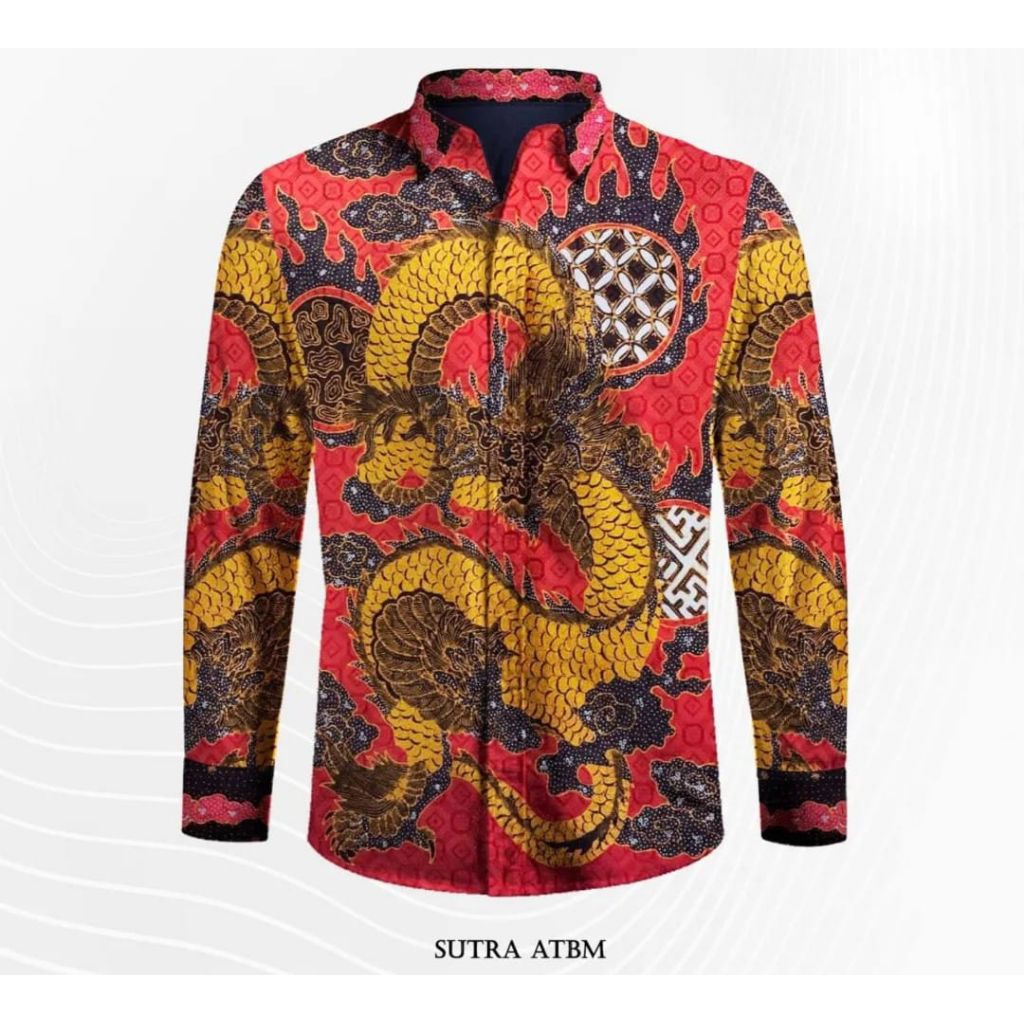 kain batik tulis pria bahan sutera naga. batik pria. kain. batik tulis. er