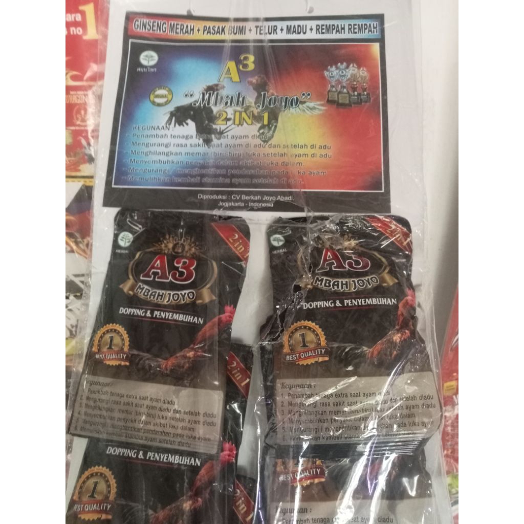mbah joyo A3 jamu untuk ayam
