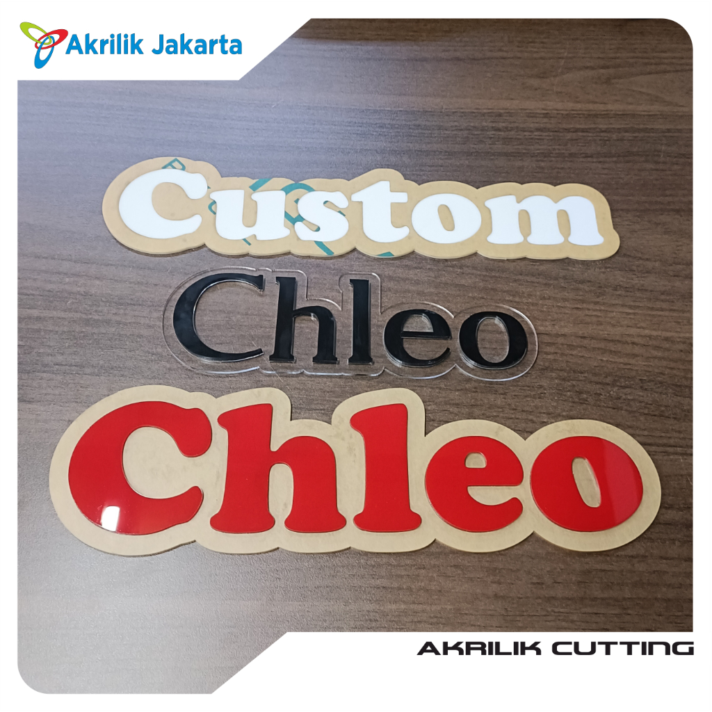 Akrilik cutting laser custom bentuk | Jasa laser akrilik | akrilik custom