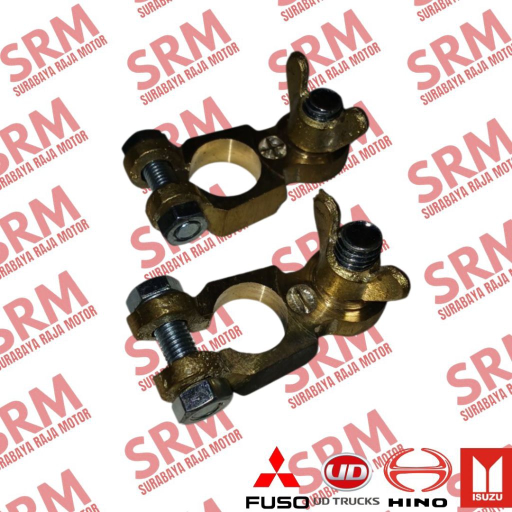 Klem Aki Kuningan/Kepala Aki Kuningan 1 set