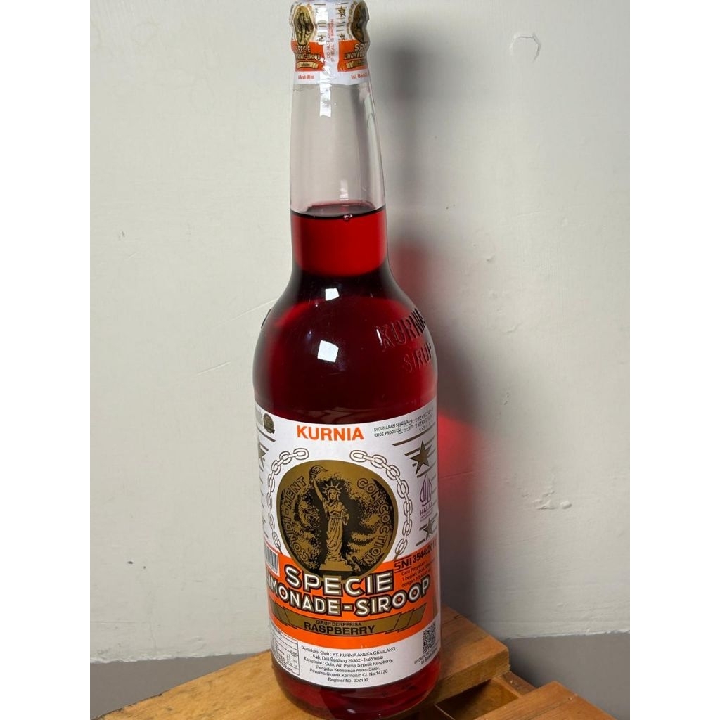 

Syirup / sirup kurnia rasa respberry