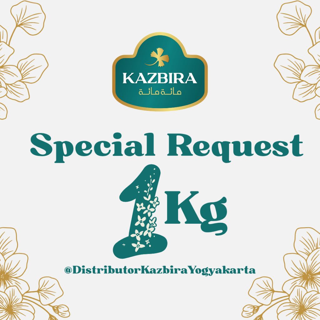 

Kazbira Bumbu Instan Kebuli Mandhi Briyani Kabsah (Khusus Pelanggan)