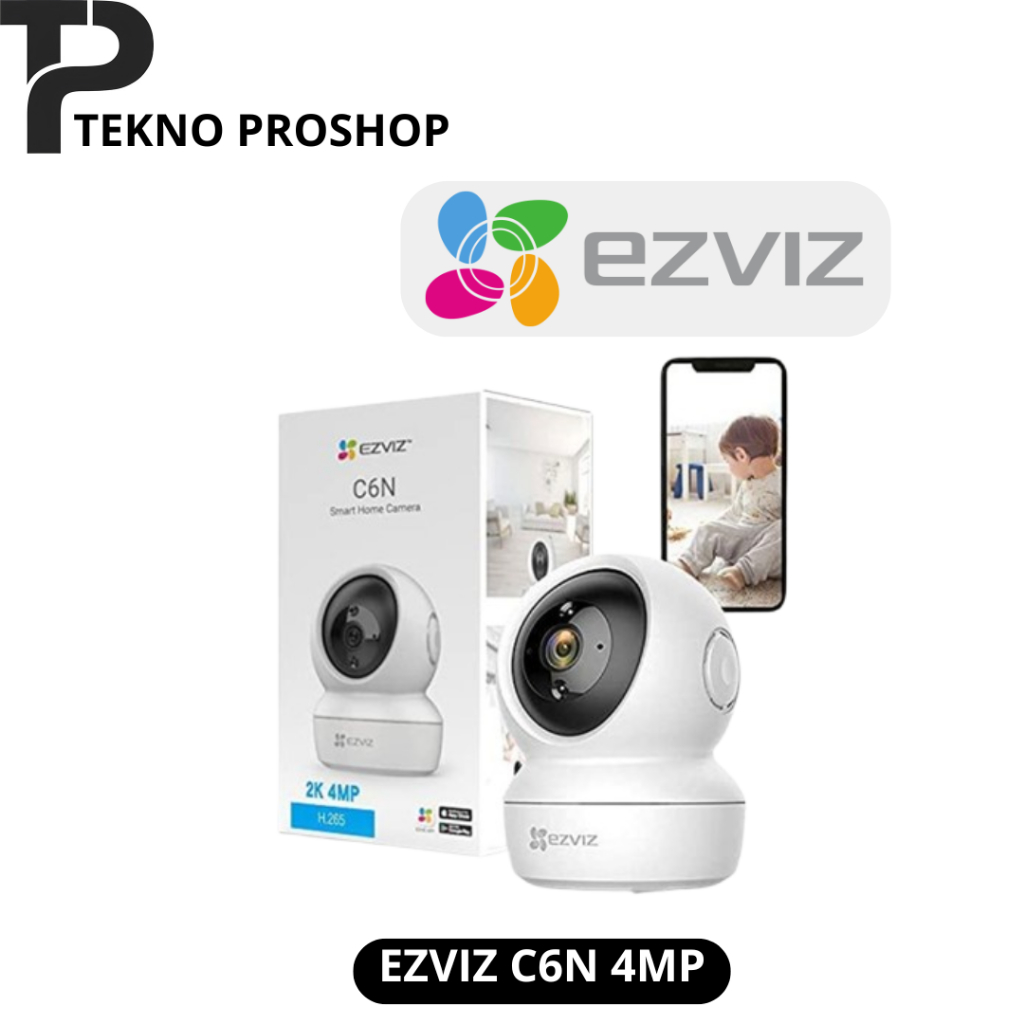 WIRELESS CAMERA CCTV EZVIZ C6N 4MP