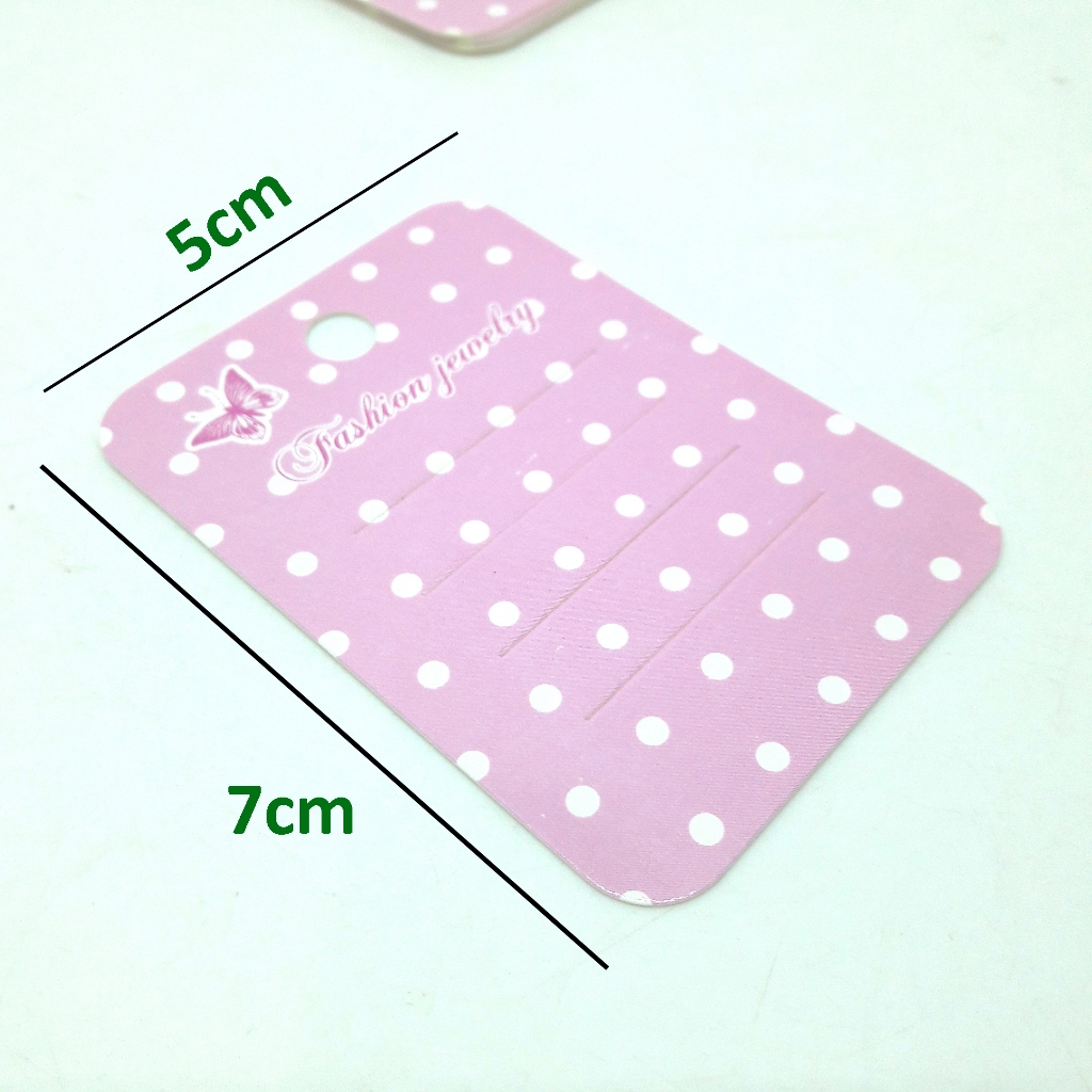 HARGA/200pcs, Label Card Display Jepitan Rambut Display Aksesoris 2 Cakrawala