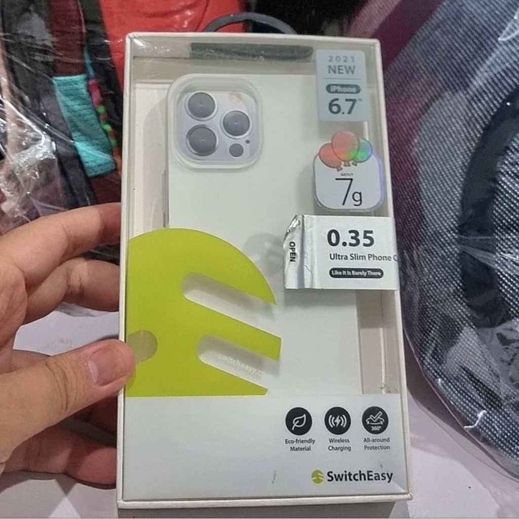 SWITCHEASY Iphone 13 Pro Max case aero slim ex pemakaian