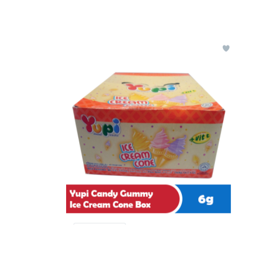 

YUPI CANDY GUMMY BOX 24x7g