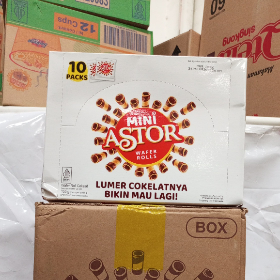 

BOX ASTOR ROLLS MINI LUMER COKLATNYA Mayora PROMO