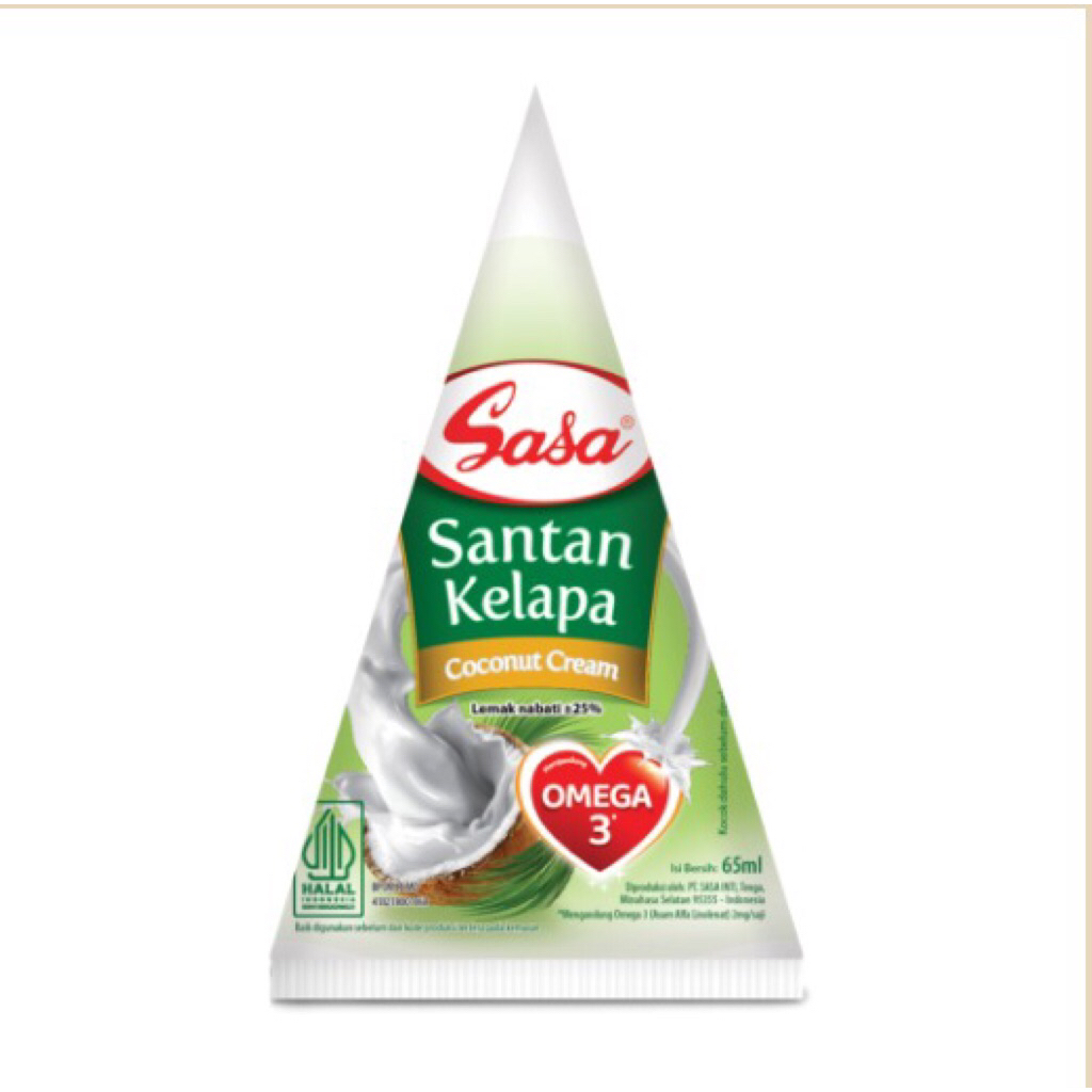 

Sasa Santan cair 65ml (1 Dus, 32 pcs)