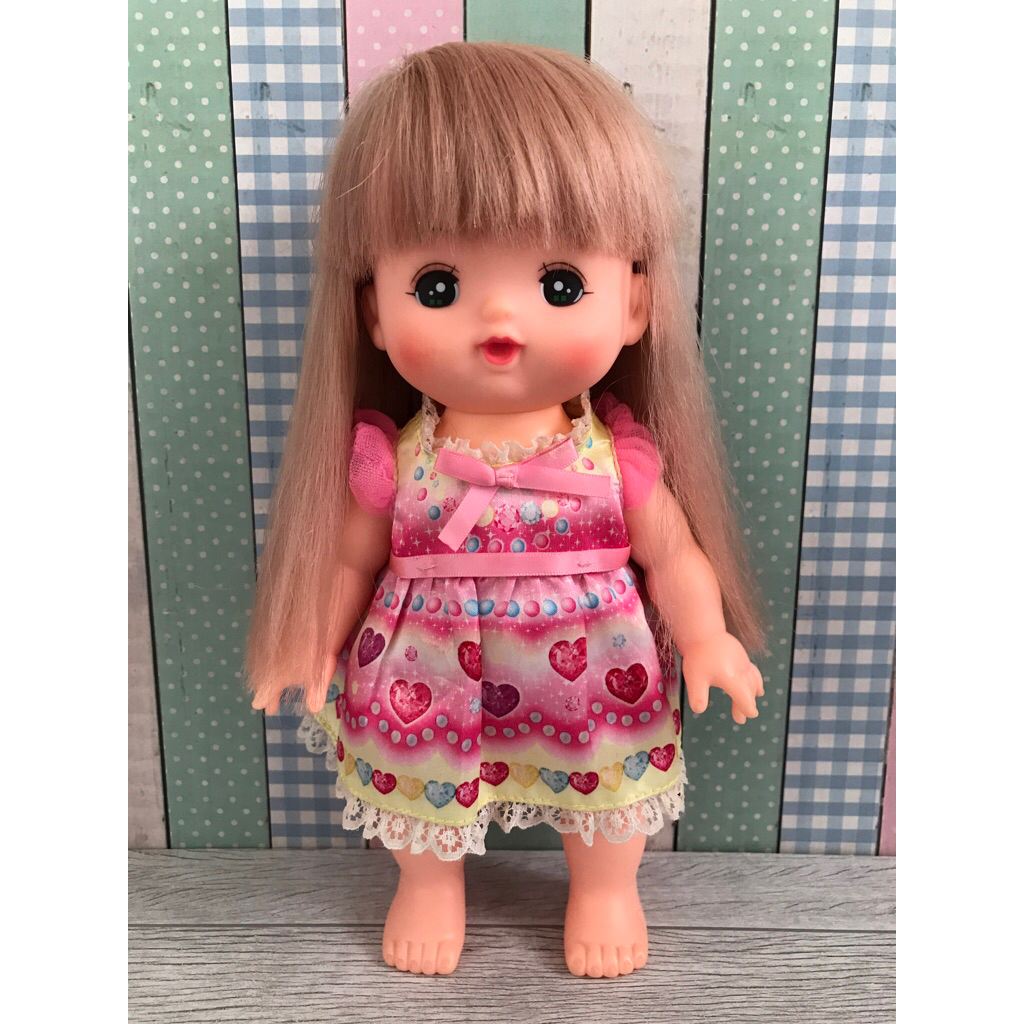 Boneka Mell Chan Mellchan rambut panjang pendek Preloved