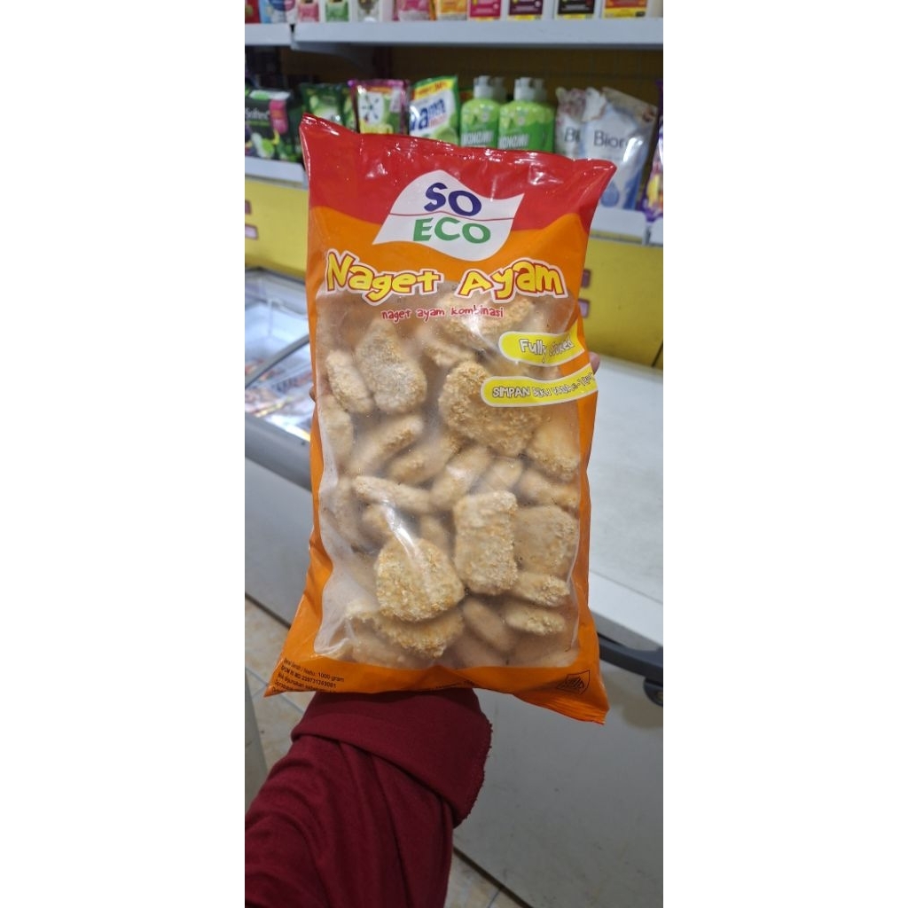 

Naget ayam So Eco berat 1kg