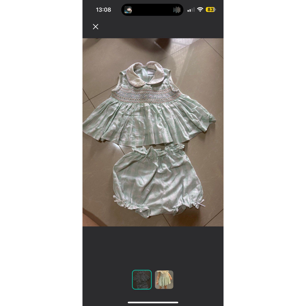 smocked dress dear gg 1 y
