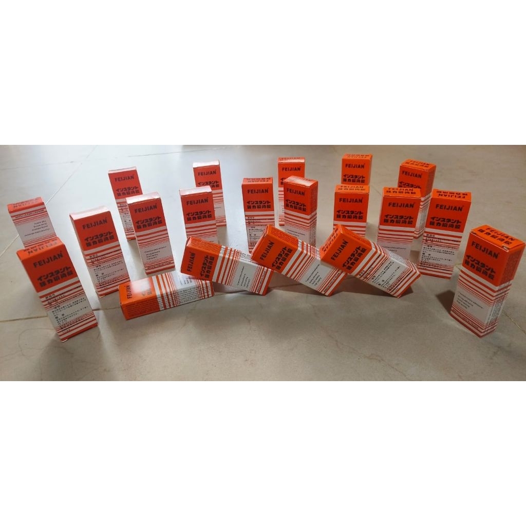 

Jaya Lem Korea Lem Setan Super Glue Lem Tetes Lem serbaguna Feijian 10g