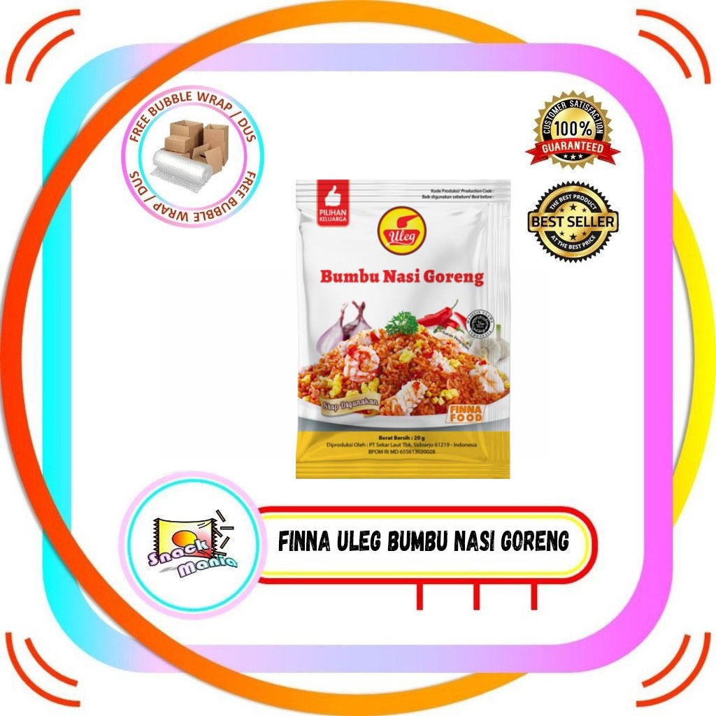 

Finna Uleg Bumbu Nasi Goreng 20 gr 6 Sachet