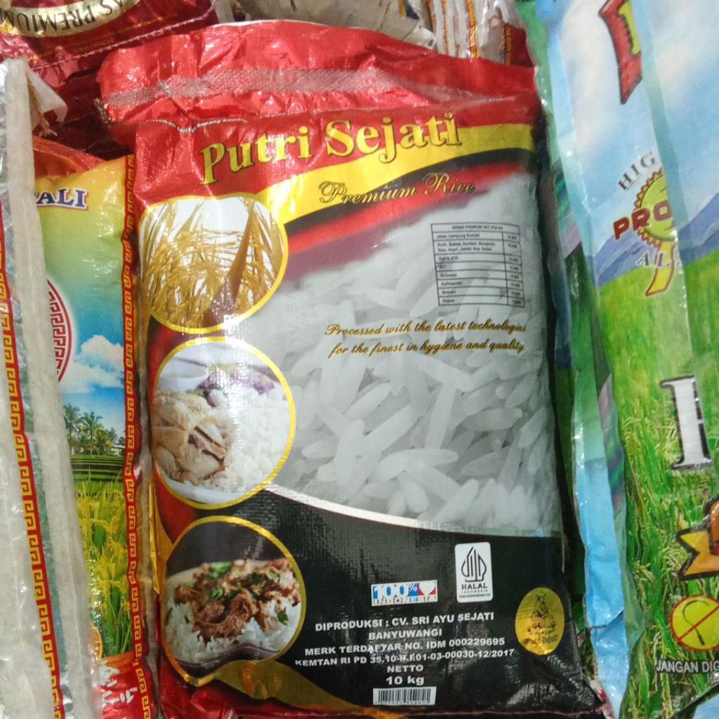 

beras Putri Sejati premium 10kg