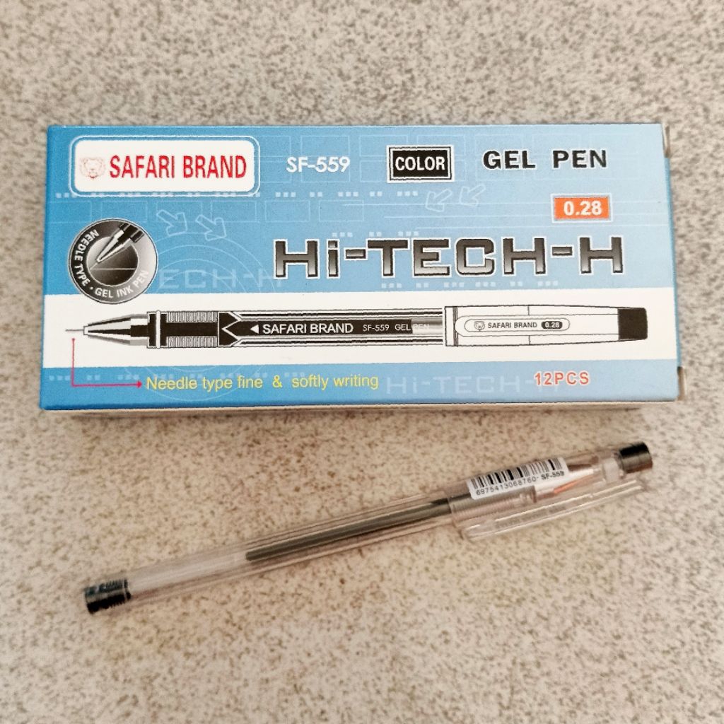 

Hi-TECH-H Hitech Safari Brand 0.28 Hitam 1 Pack