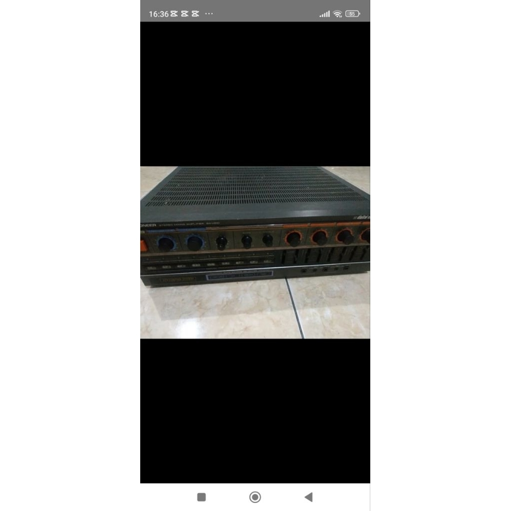 PIONEER SA V210 AMPLIFIER