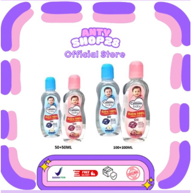 BABY OIL CUSSONS BABY