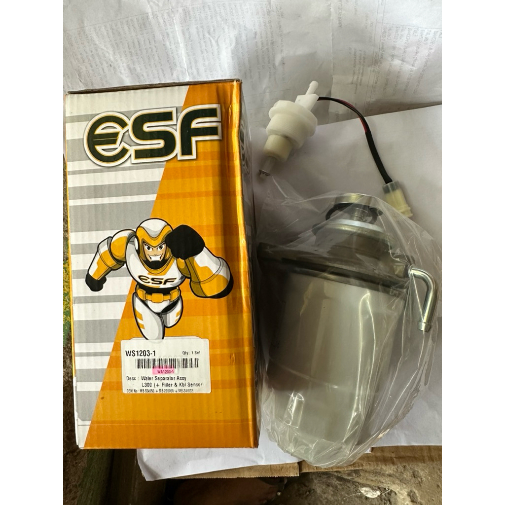 Water Separator Assy L300 Komplit Filter & Sensor ESF WS1203-1