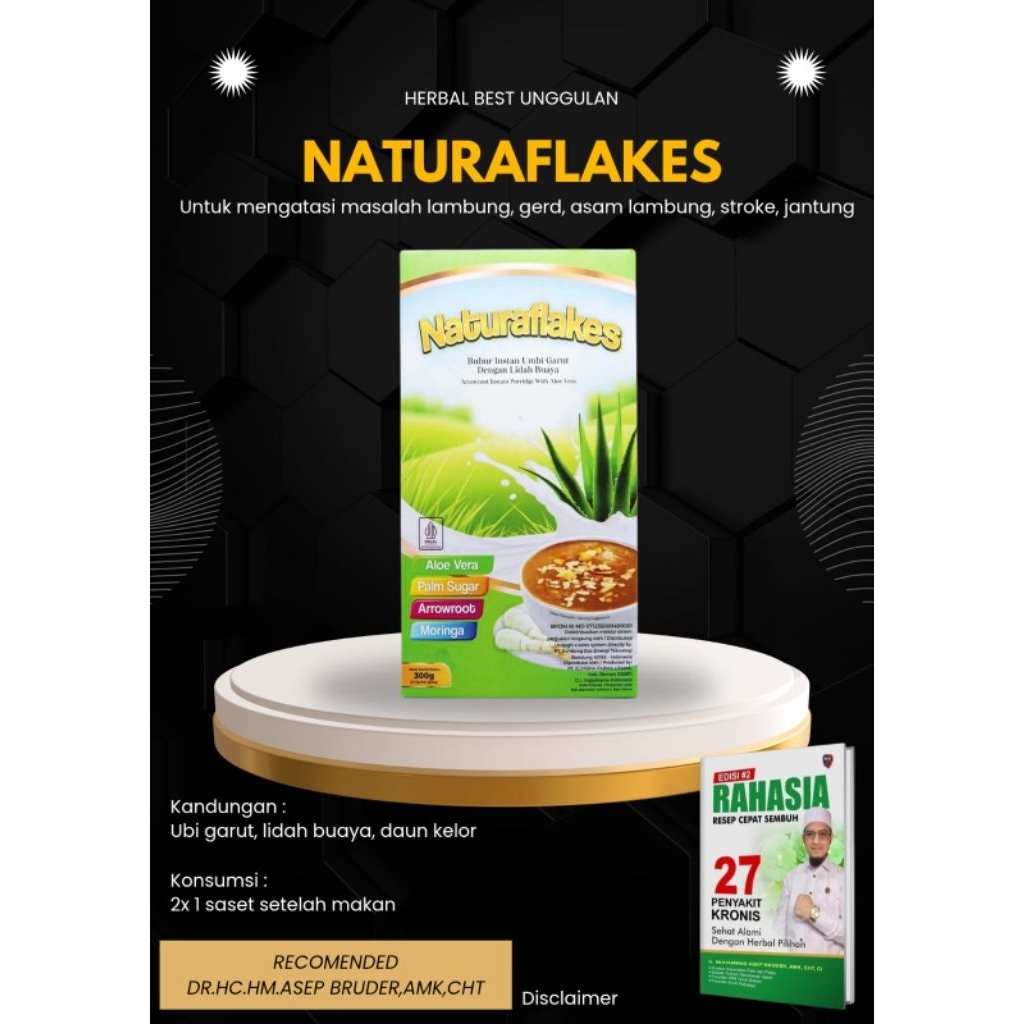 

Naturaflakes Bahan Pangan Pengganti Nasi