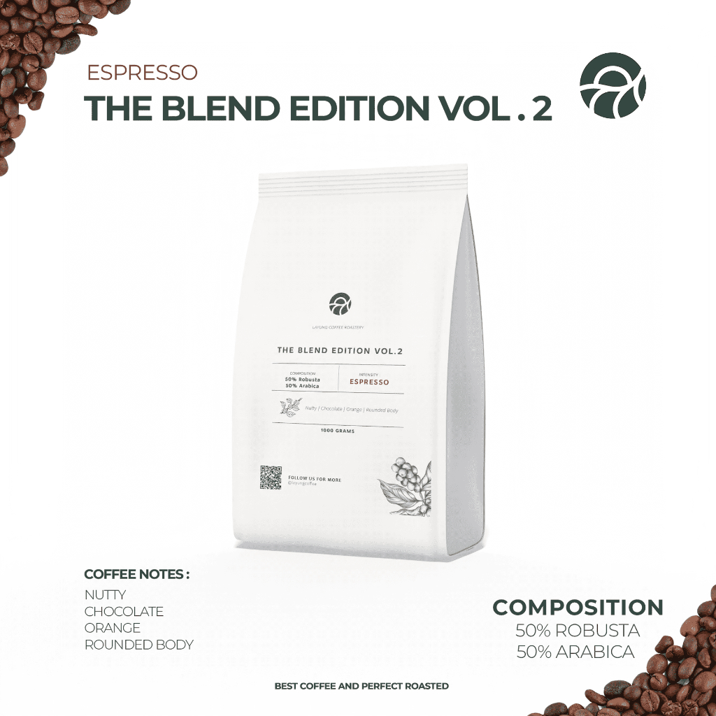 

Kopi THE BLEND VOL 2 - Espresso Roast - 1000gr