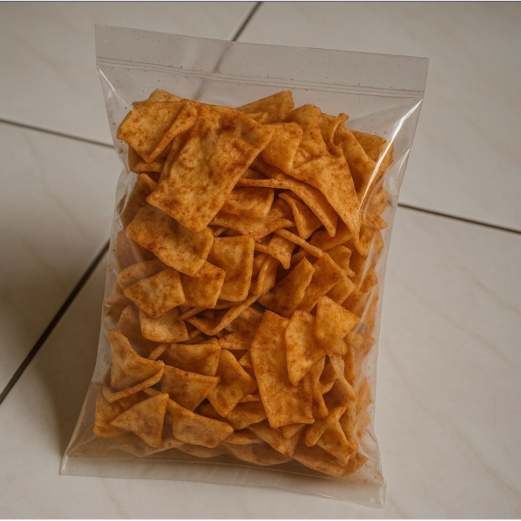 

Slondok Ledas Manis 200 Gram – Keripik Singkong Pedas Manis Khas Magelang | Cemilan Gurih Renyah Pedas