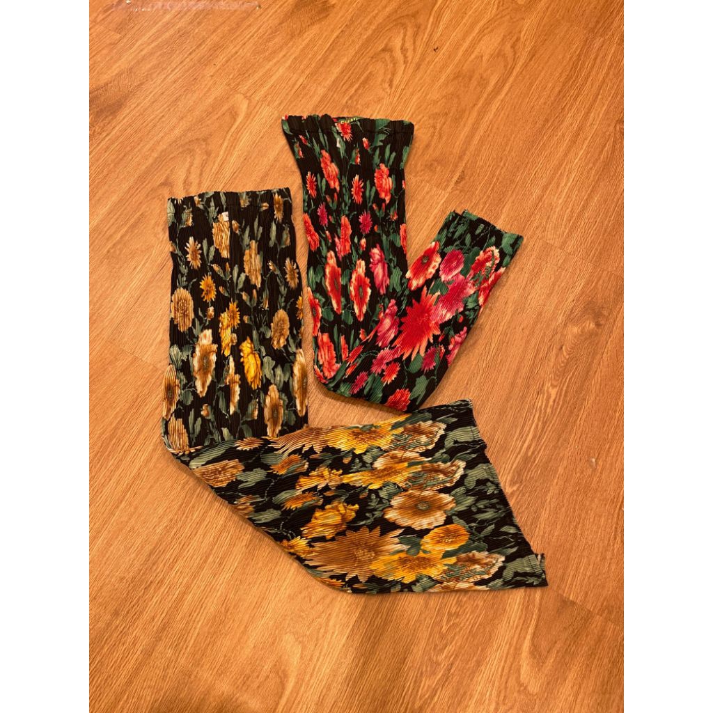 Kamen anak free/Kamen plisket anak/Kamen bunga-bunga