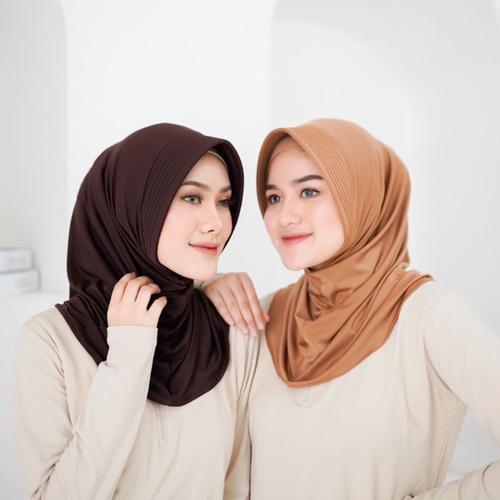Hijab Sport Instan / Jilbab Sport Pet Besar / Hijab Olahraga