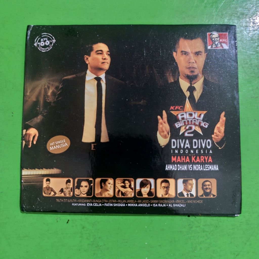 CD Original Diva Divo Indonesia AHMAD DHANI & INDRA LESMANA