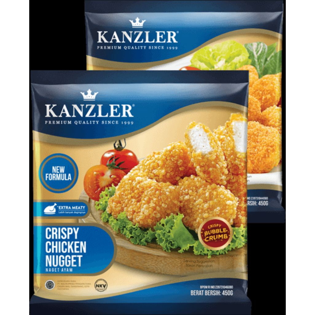 

Kanzler nugget crispy 450gr