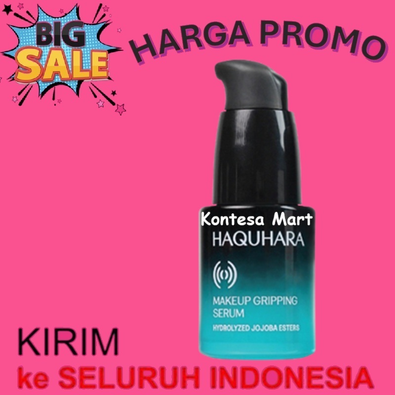 Haquhara Jojoba Makeup Gripping Serum Sebelum Make Up Primer Pelembab Wajah Griping Gripped 10ml