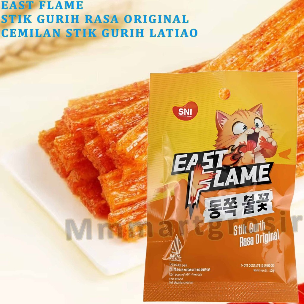 

East Flame / Stik Gurih Rasa Original / Cemilan Stik Gurih Latiao / 22gr