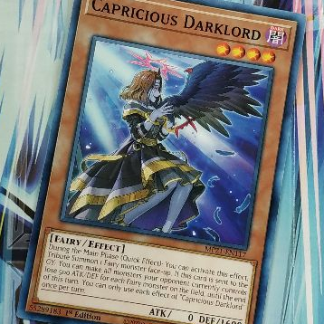 Capricious Darklord - MP21-EN117 - Common - YuGiOh TCG ORIGINAL